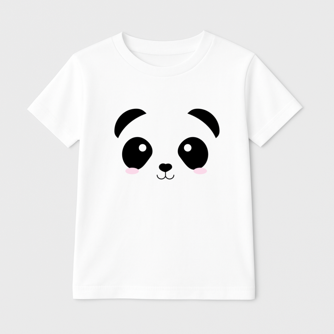 Little Panda Love Kids Short Sleeve T-Shirt Kia & Kel