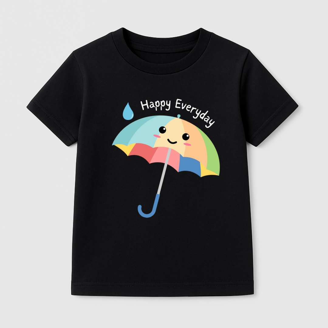 Everyday Happy Kids Short Sleeve T-Shirt Kia & Kel