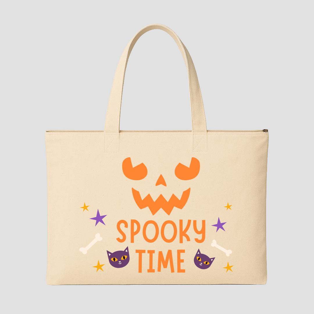 Trick or Treat Tote Bags (15 × 18 inches) Kia & Kel