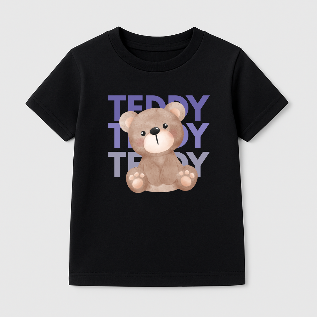 Teddy Love Kids Short Sleeve T-Shirt Kia & Kel