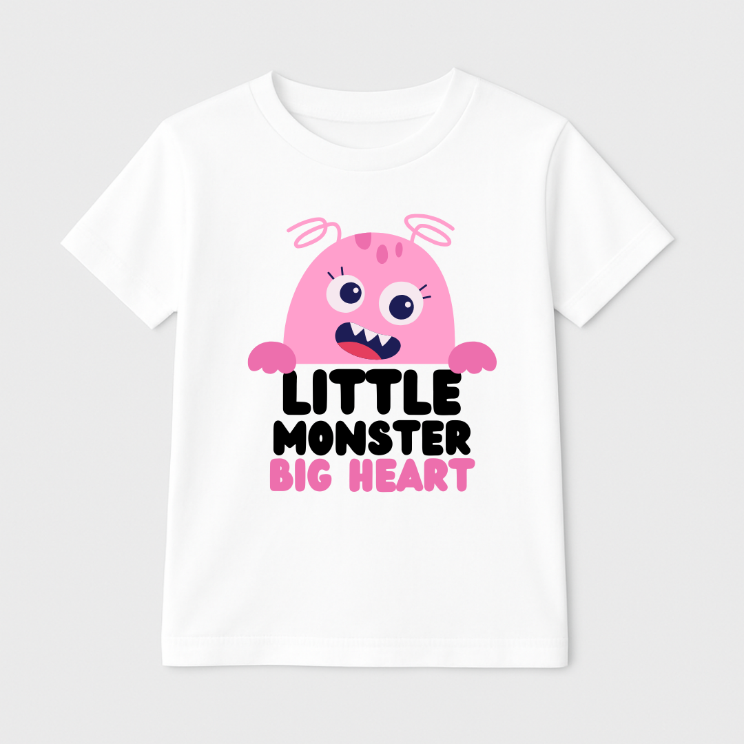Little Monster Kids Short Sleeve T-Shirt Kia & Kel