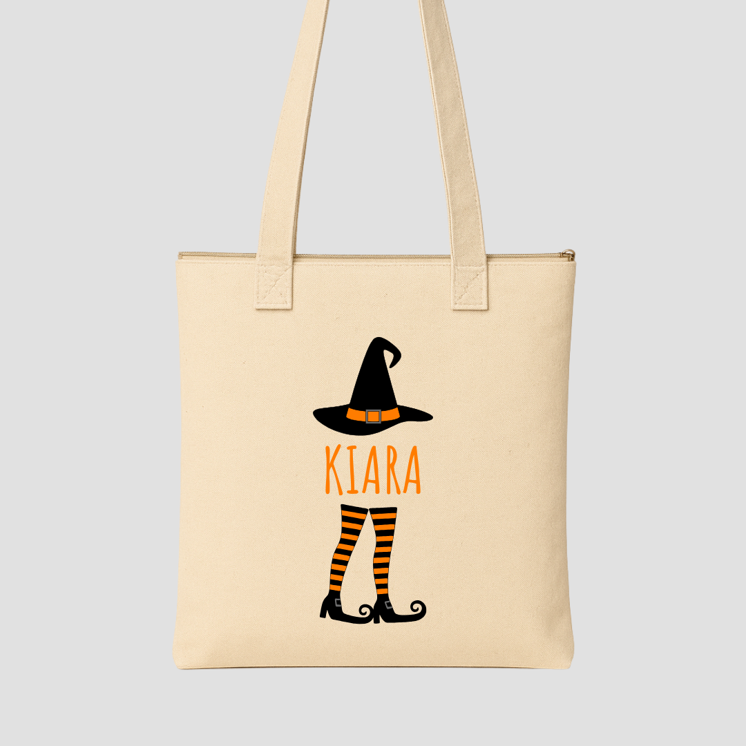 Trick or Treat Tote Bags (15.5 × 13.5 inches)