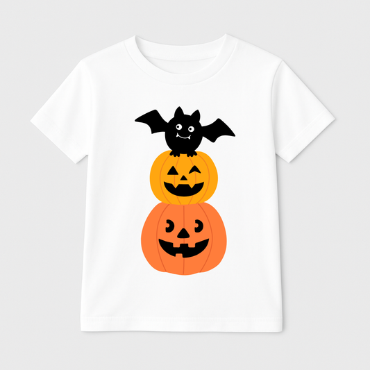 Batty Pumpkins Kids Short Sleeve T-Shirt