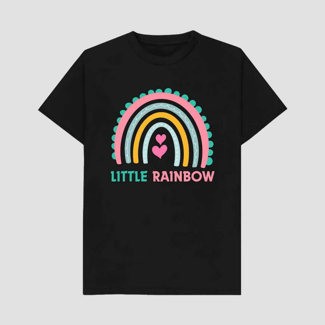 Little Rainbow Kids Short Sleeve T-Shirt