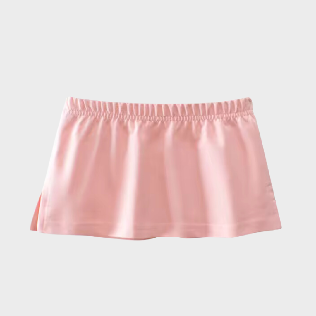 Cute Pink Casual Girl's Skirt