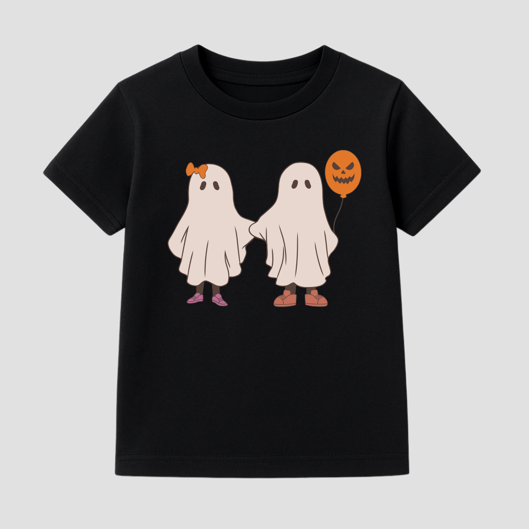 Ghost Buddies Kids Short Sleeve T-Shirt Kia & Kel