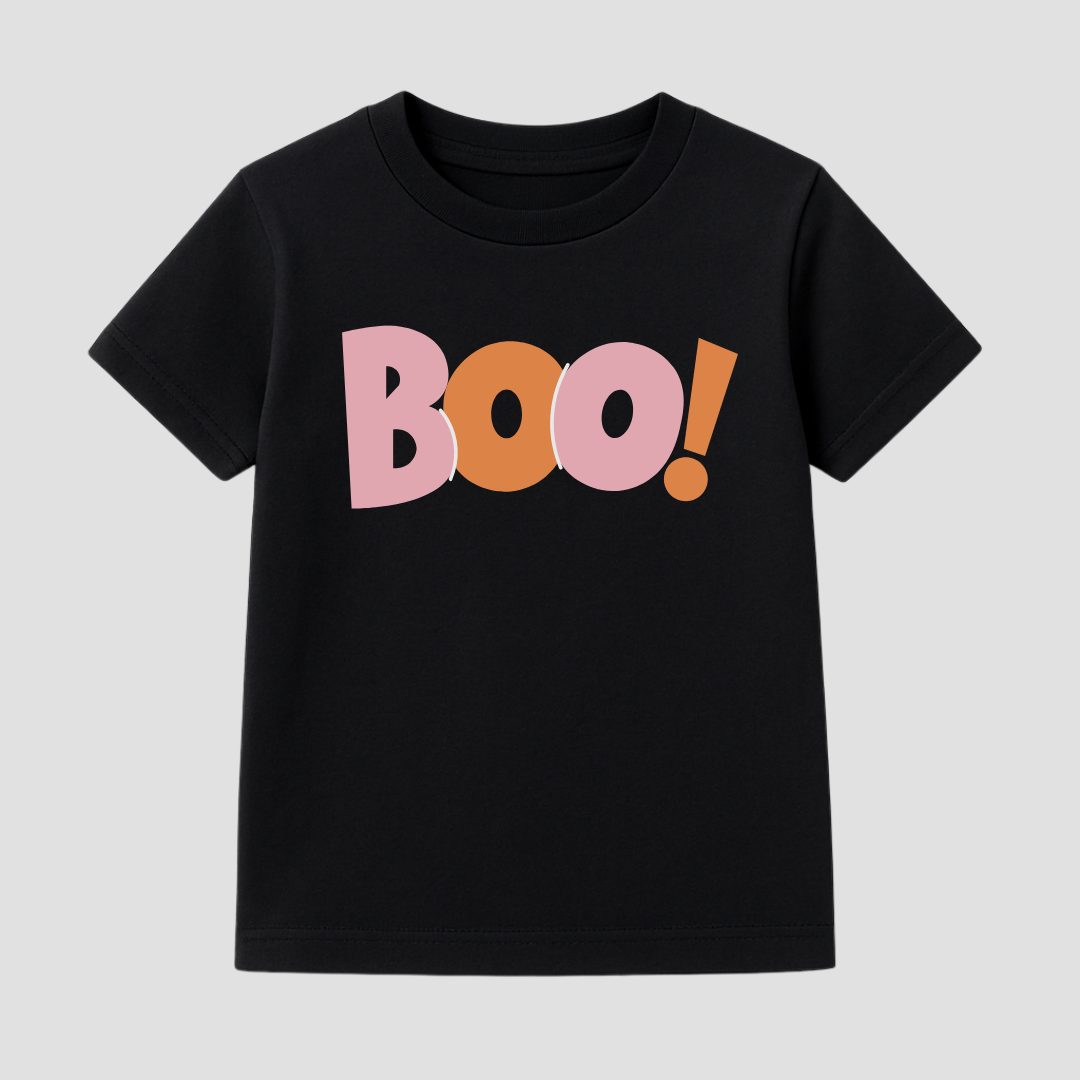 Bold Boo Kids Short Sleeve T-Shirt Kia & Kel