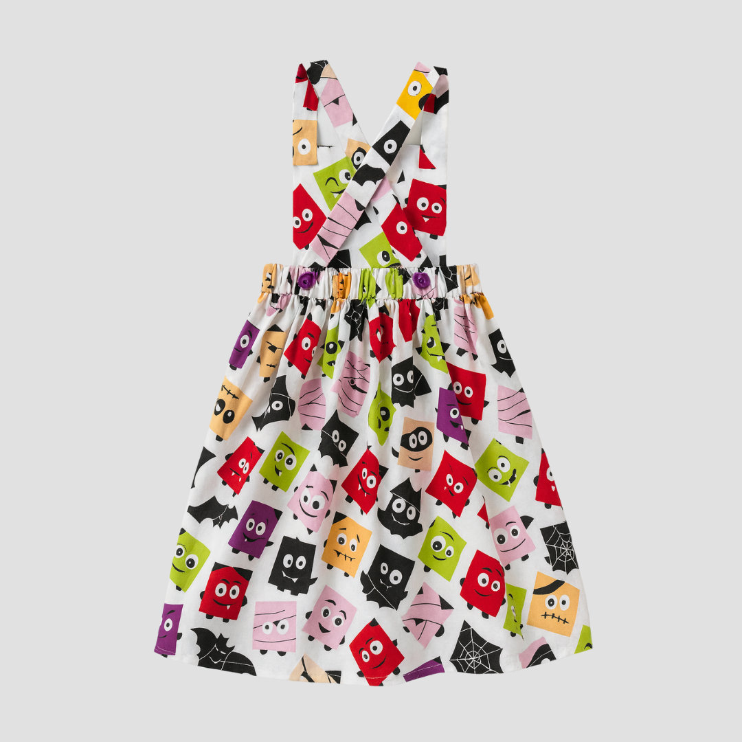 Monster Party Suspender Dress