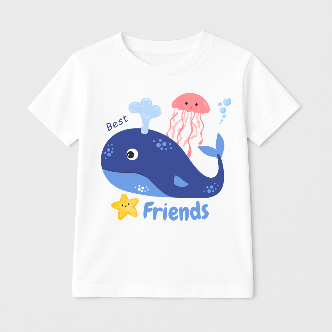 Best Friends Kids Short Sleeve T-Shirt Kia & Kel