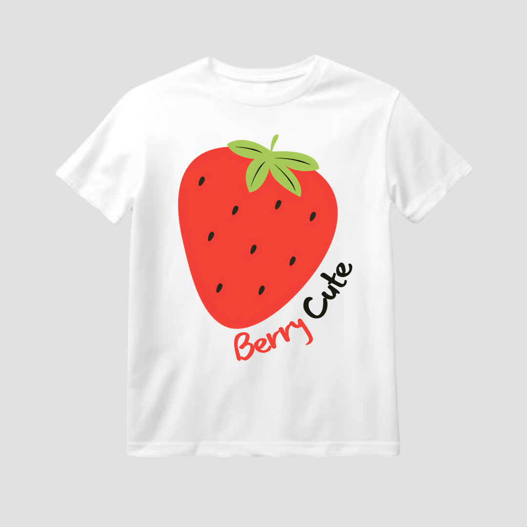 Berry Cute Kids Short Sleeve T-Shirt