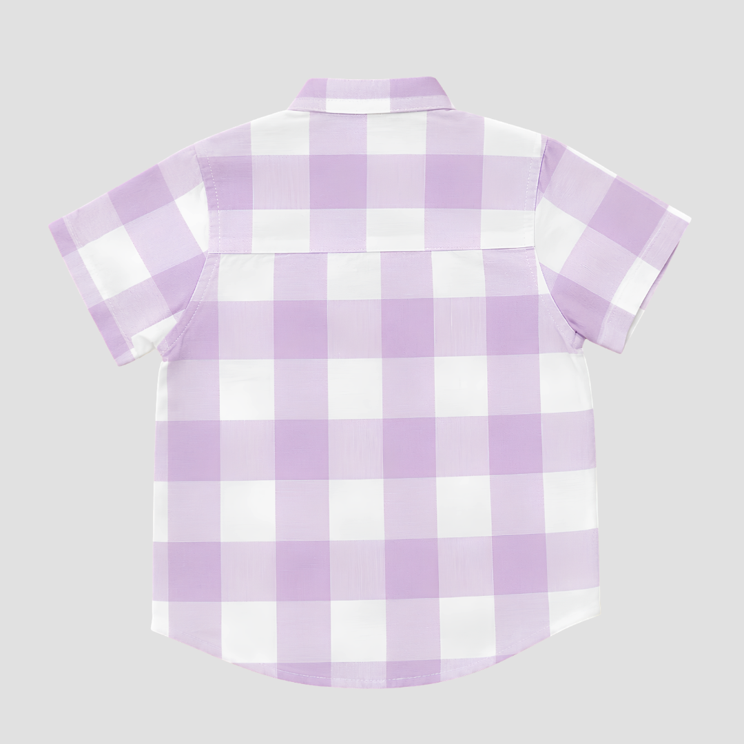 Soft Check Kids Shirt