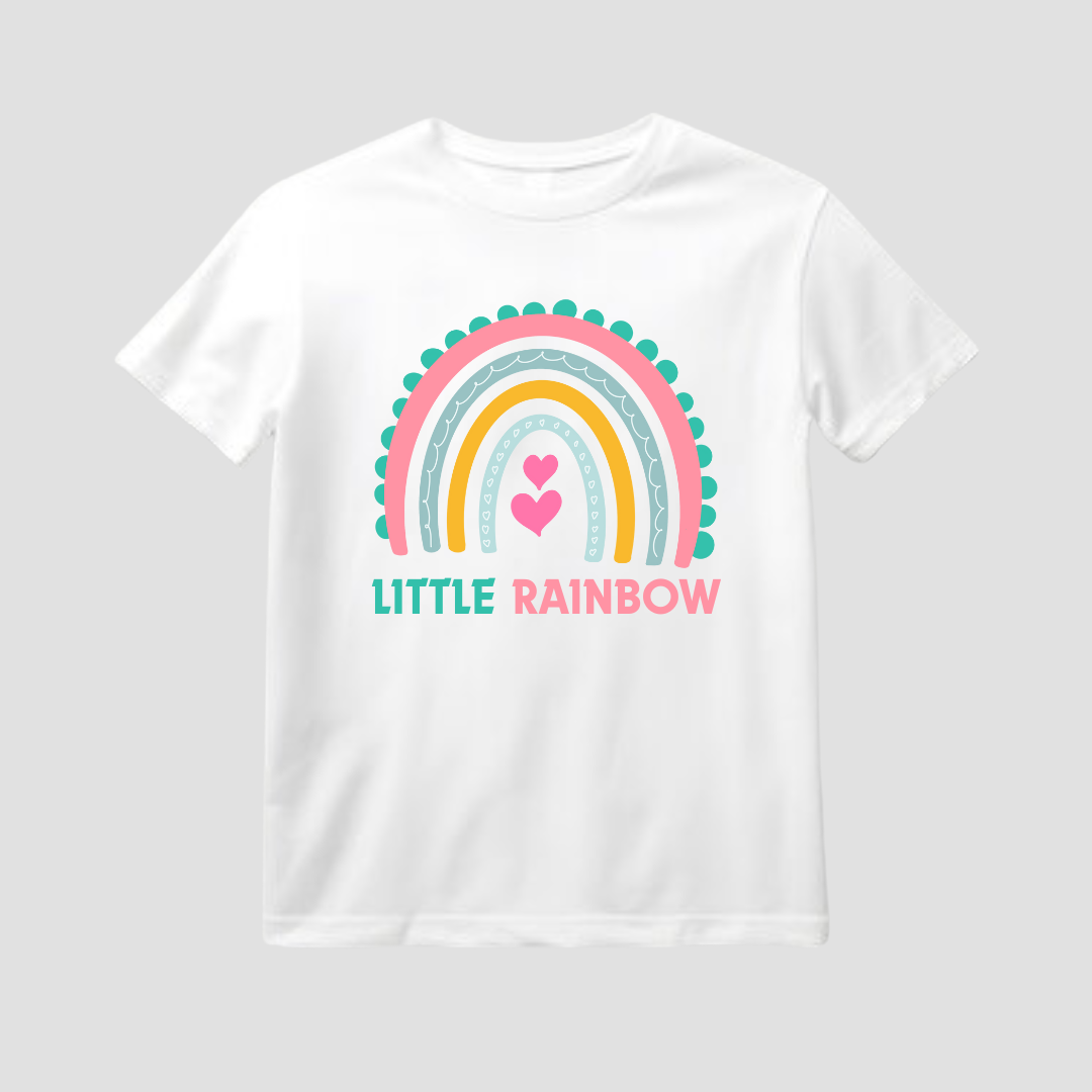 Little Rainbow Kids Short Sleeve T-Shirt
