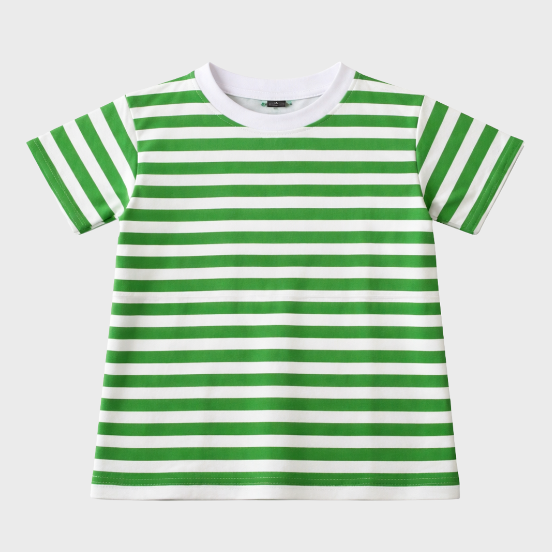 Classic Stripe Kids Short Sleeve T-Shirt Kia & Kel