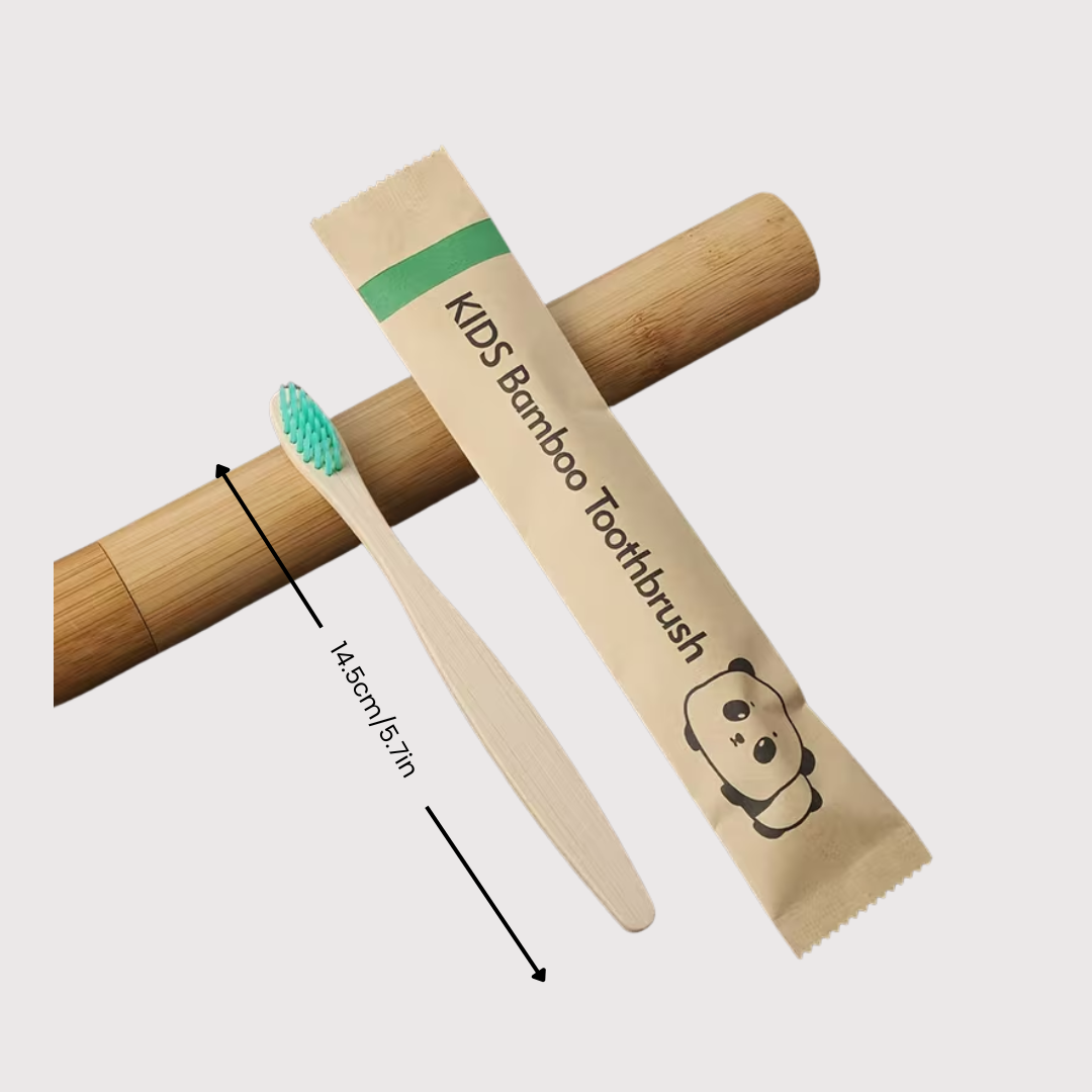 Earth-Friendly Kids Bamboo Toothbrush