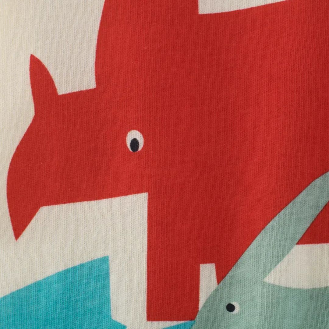 Dino Party Kids Short Sleeve T-Shirt Kia & Kel