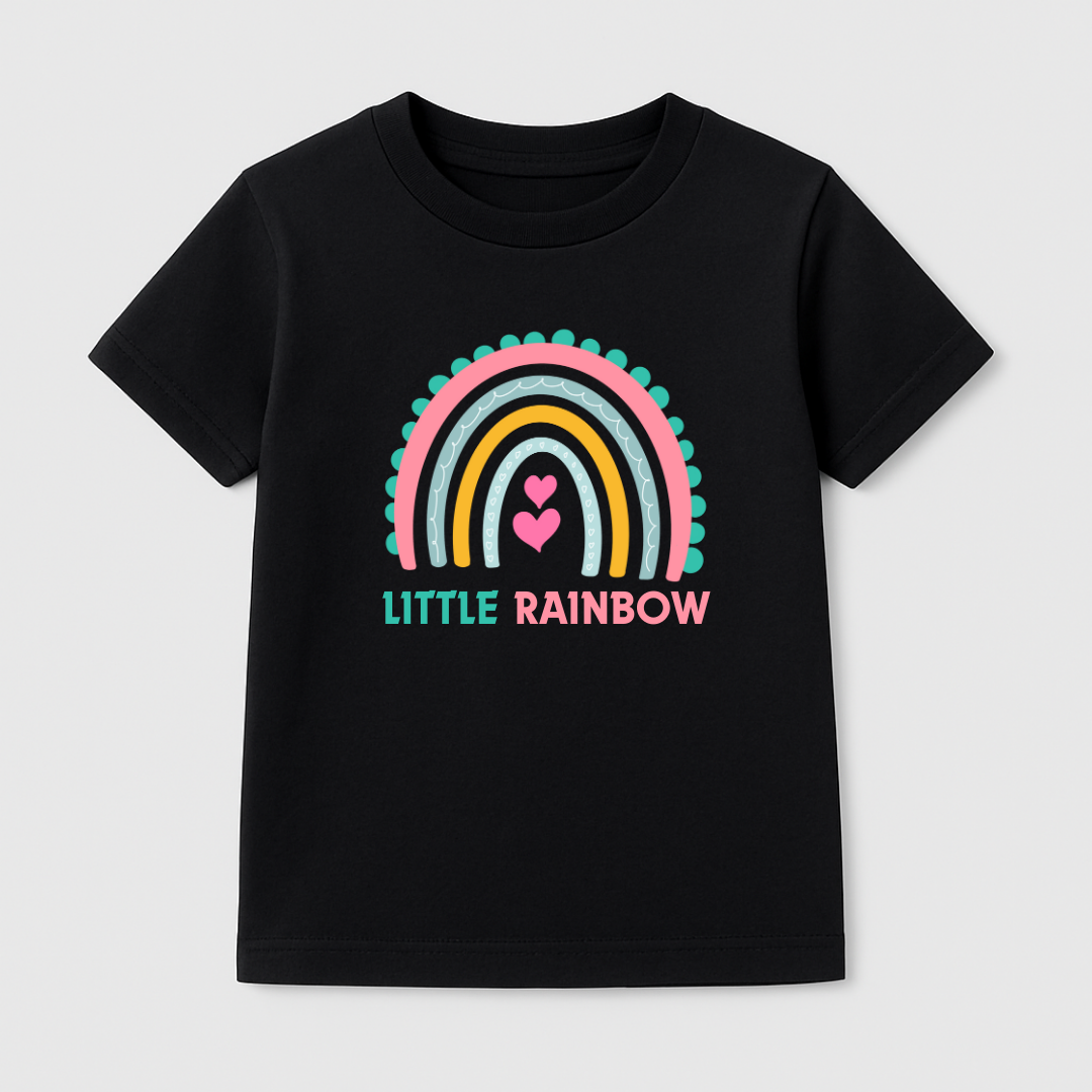 Little Rainbow Kids Short Sleeve T-Shirt Kia & Kel