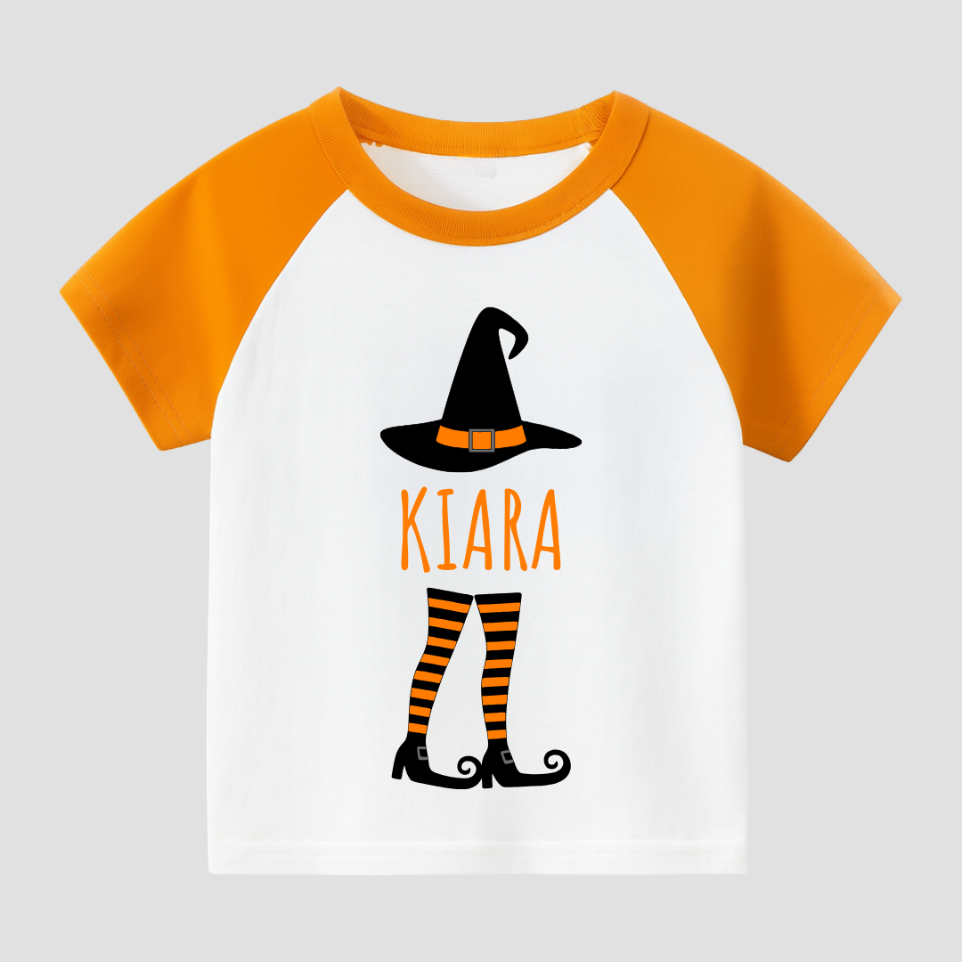 Mini Witch Kids Short Sleeve T-Shirt