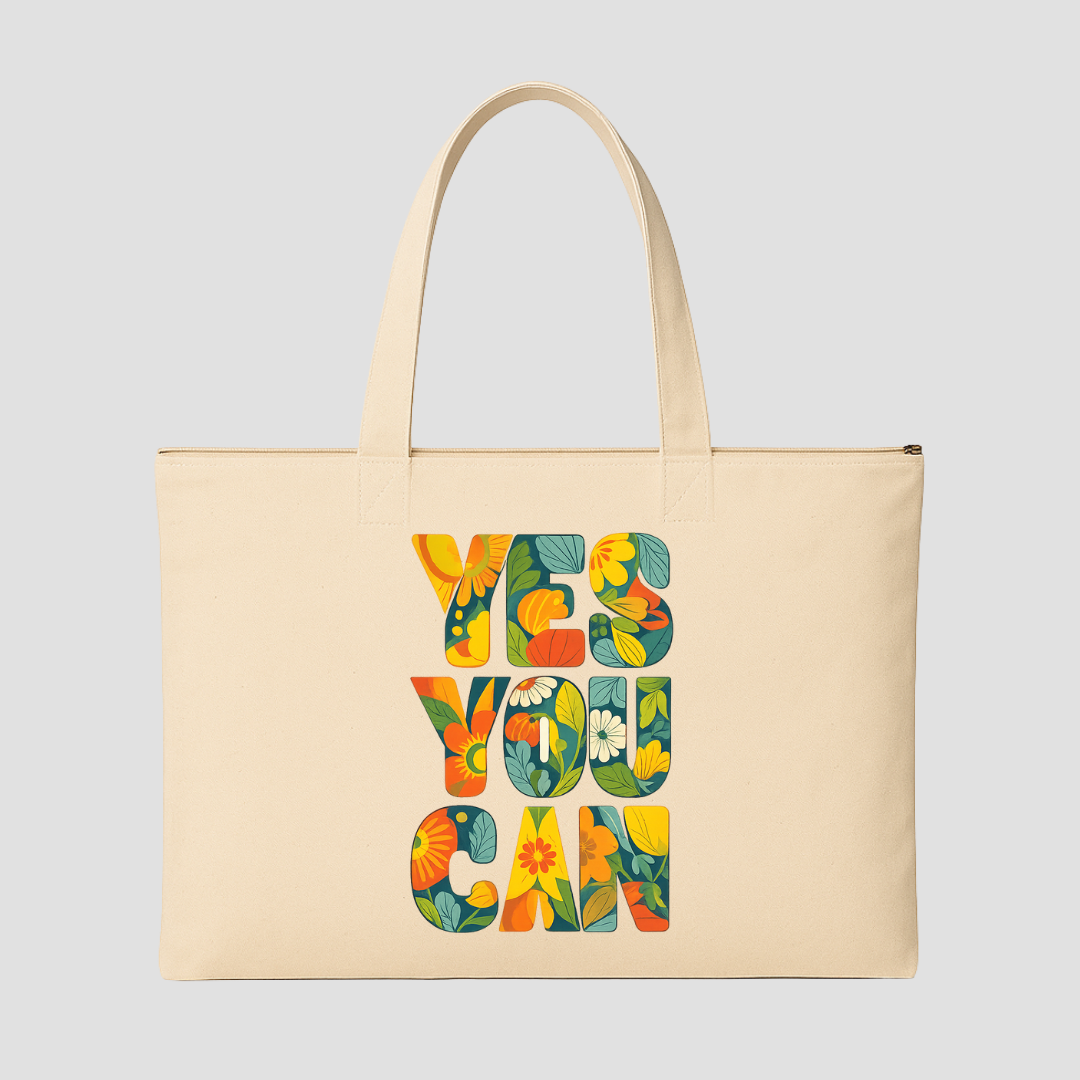 Yes You Can Tote Bags Kia & Kel
