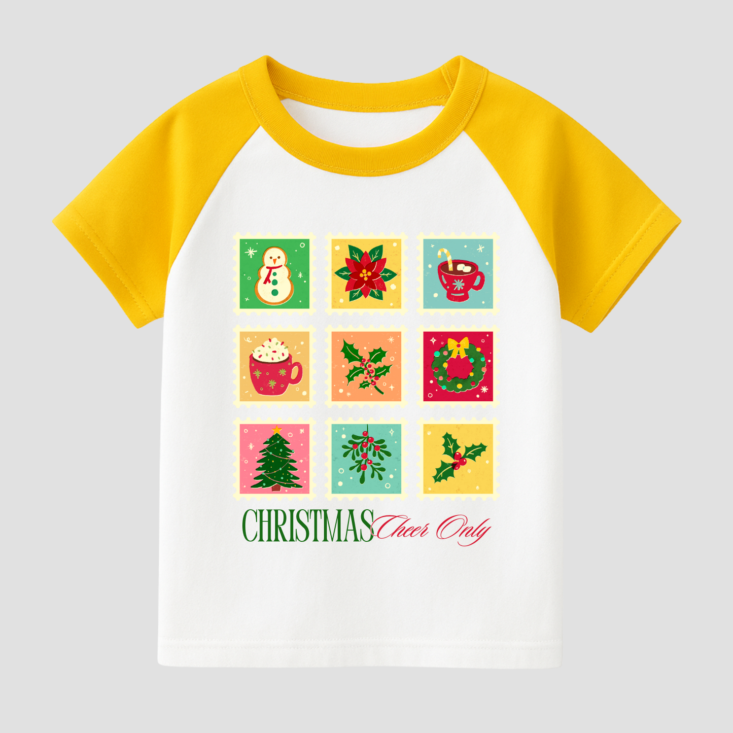 Christmas Cheer Only Kids Short Sleeve T-Shirt