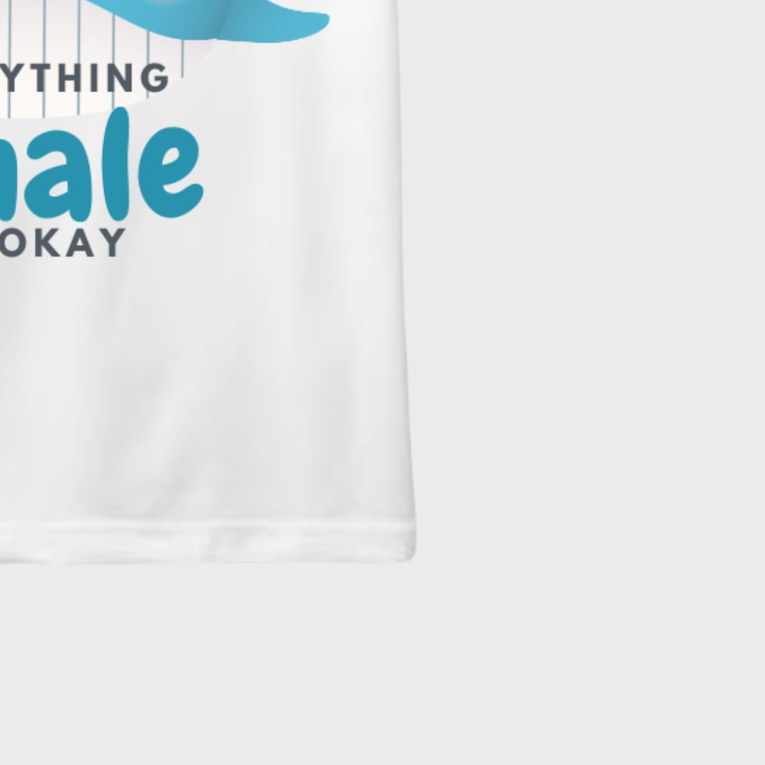 Everything Whale Be Okay Kids Short Sleeve T-Shirt