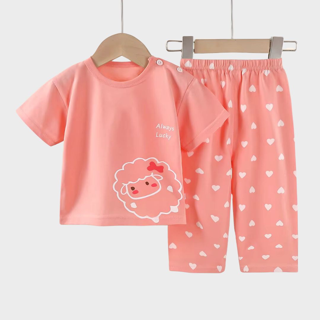 Lucky Sheep Kids Pajamas Set Kia & Kel