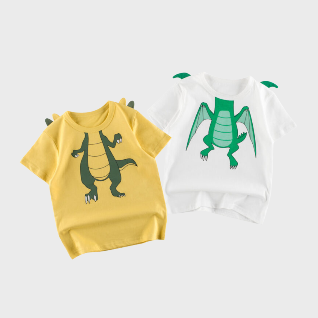 Mighty Dragon Kids Short Sleeve T-Shirt