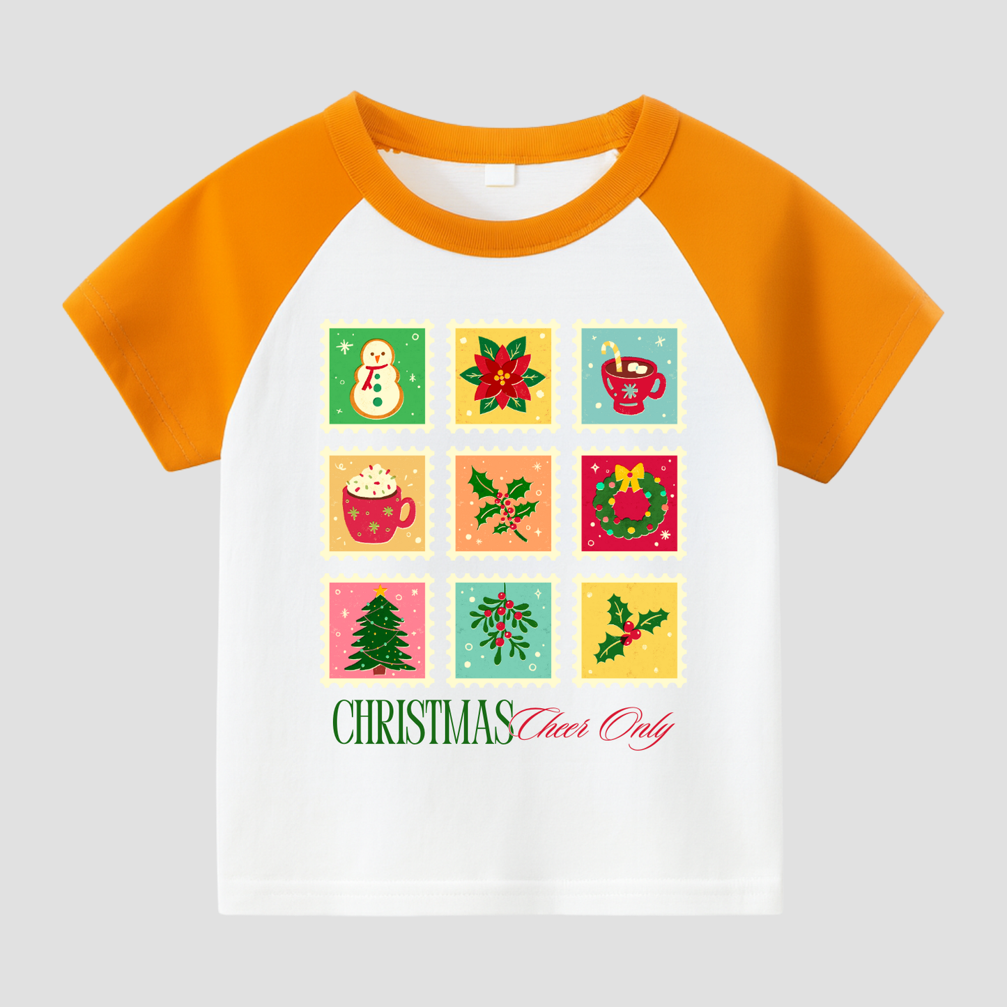 Christmas Cheer Only Kids Short Sleeve T-Shirt