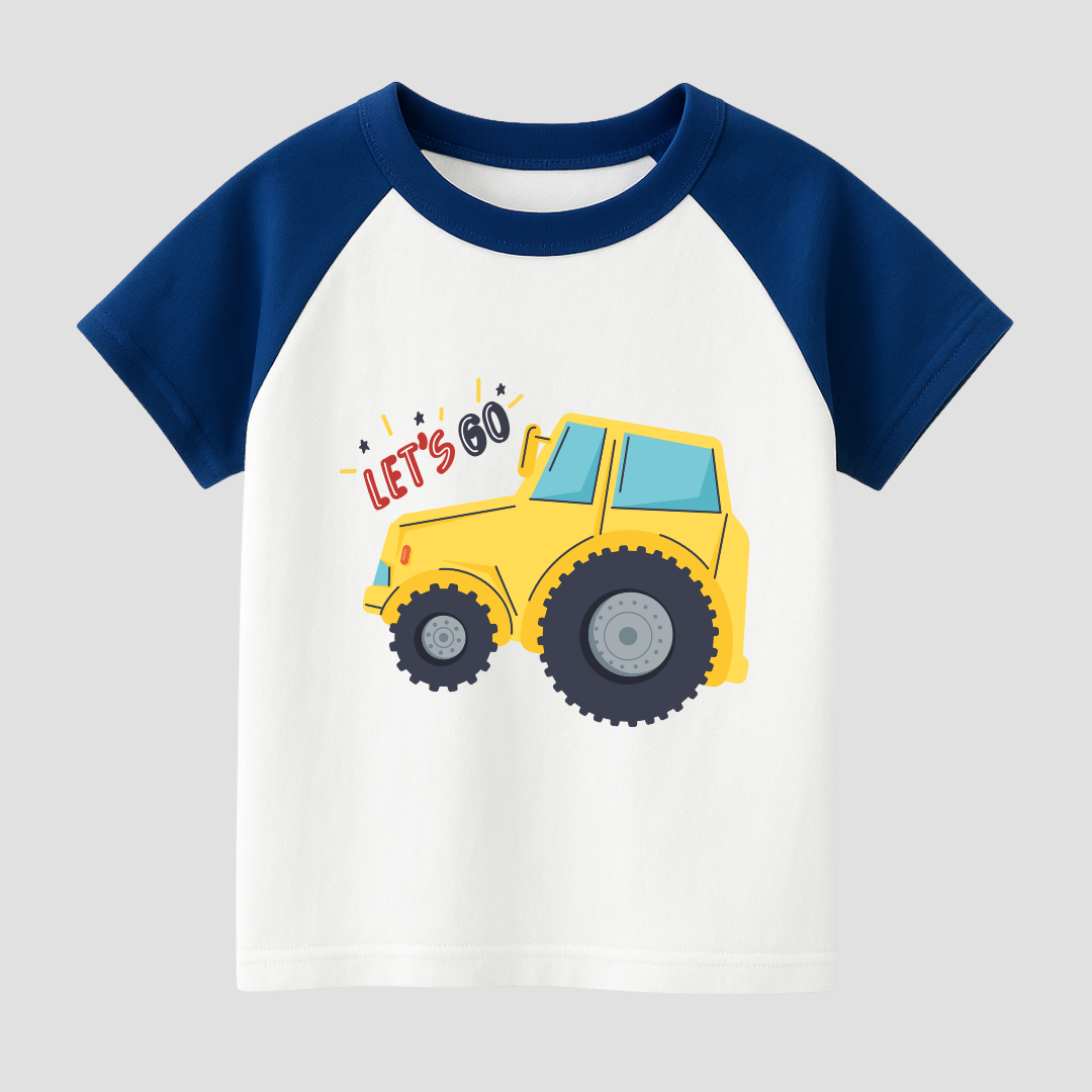 Let's Go Kids Short Sleeve T-Shirt Kia & Kel
