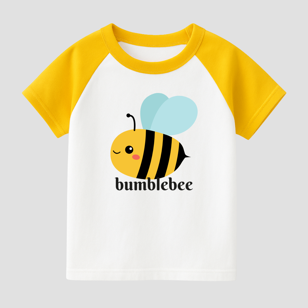 Bumblebee Kids Short Sleeve T-Shirt Kia & Kel