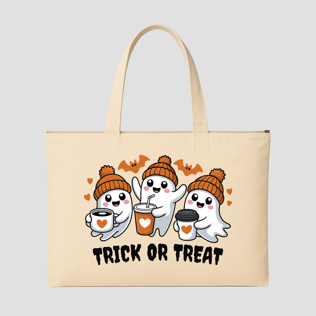 Trick or Treat Tote Bags (15 × 18 inches)