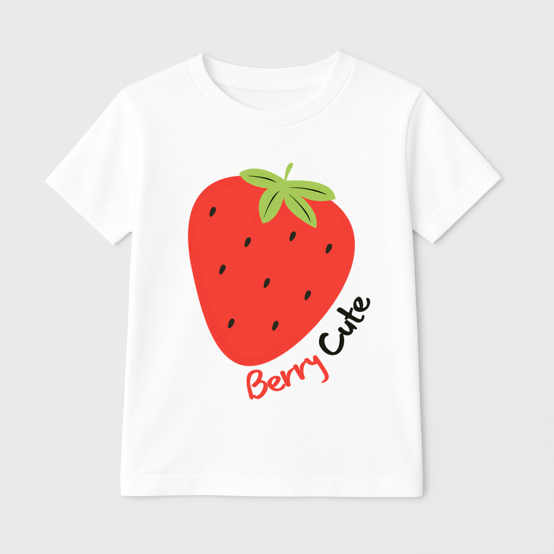 Berry Cute Kids Short Sleeve T-Shirt