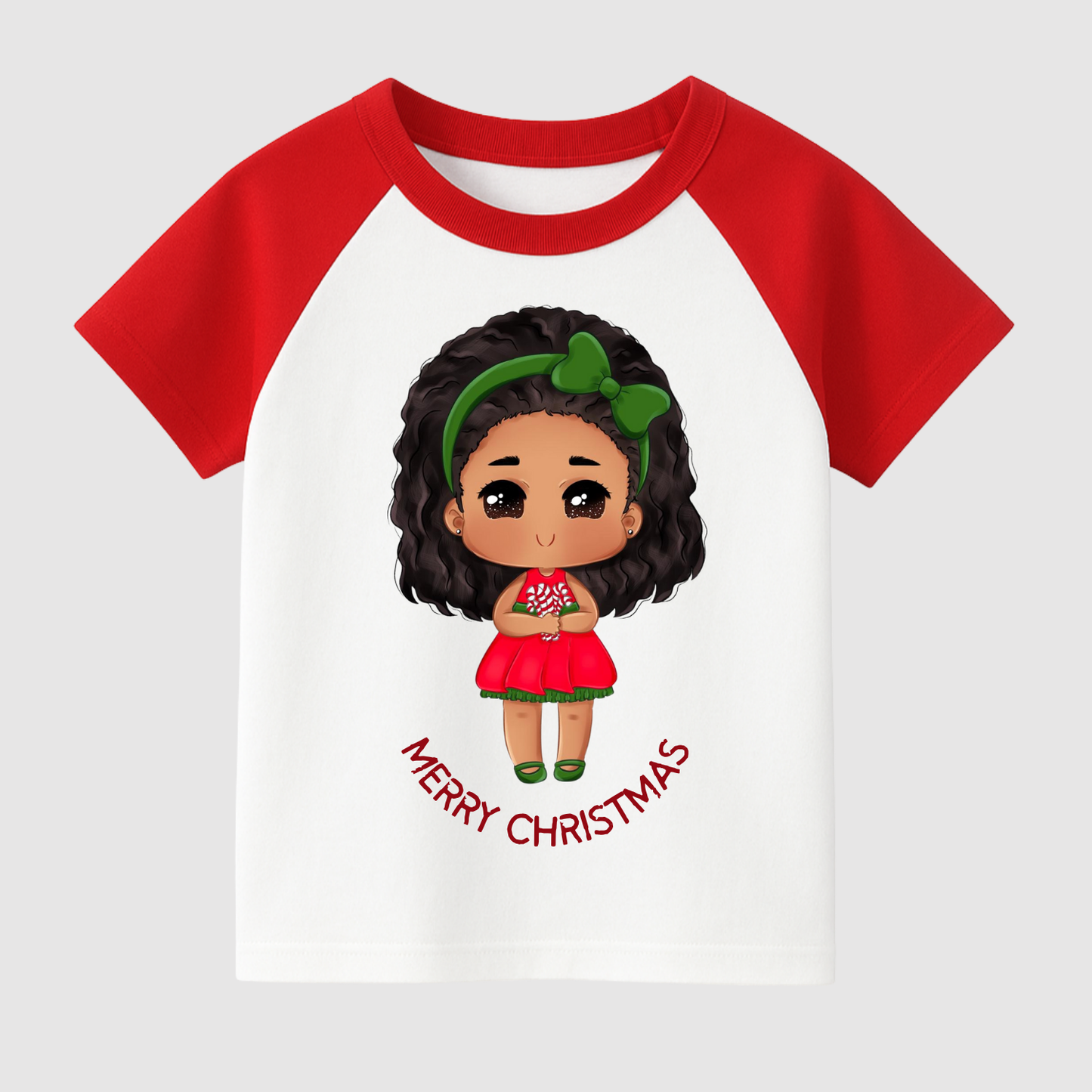 Miss Christmas Kids Short Sleeve T-Shirt