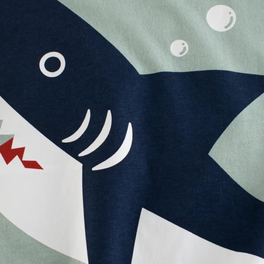 Hungry Shark Kids Short Sleeve T-Shirt Kia & Kel