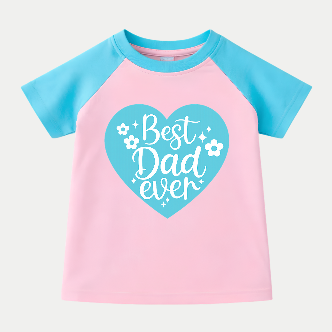 Best Ever Love Kids Short Sleeve T-Shirt Kia & Kel