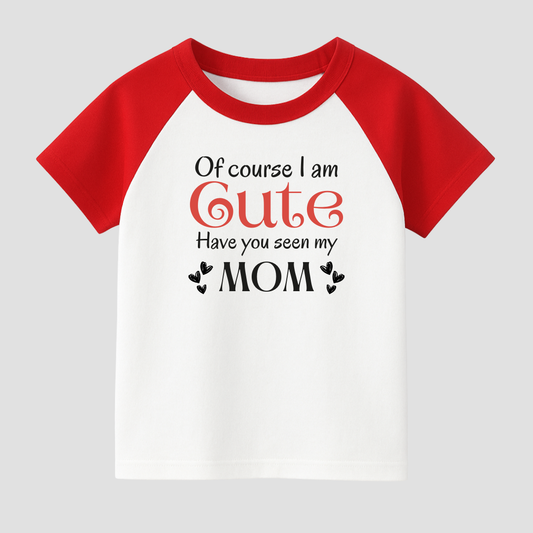 Cute Like Mom & Dad Kids Short Sleeve T-Shirt