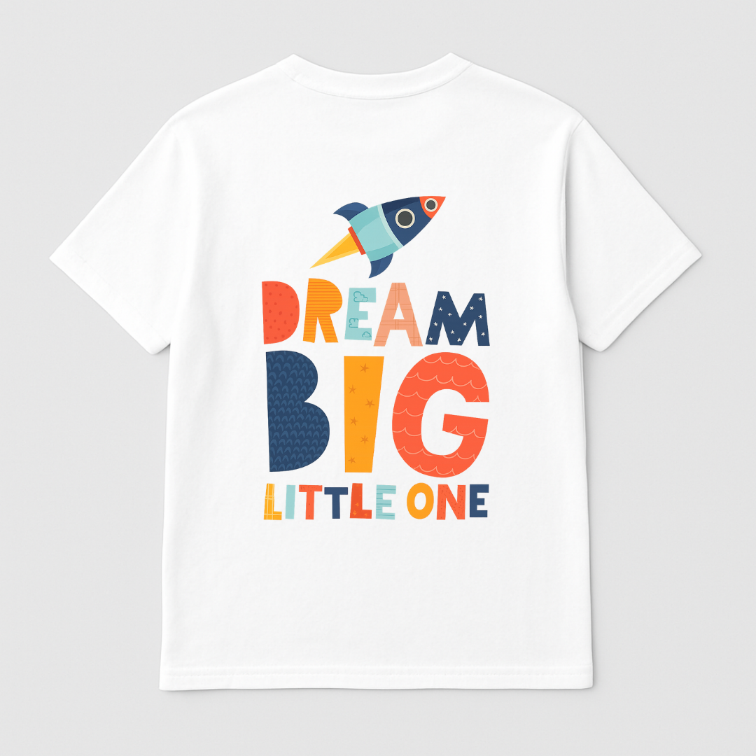 Dream Big Rocket Kids BackStory T-Shirt
