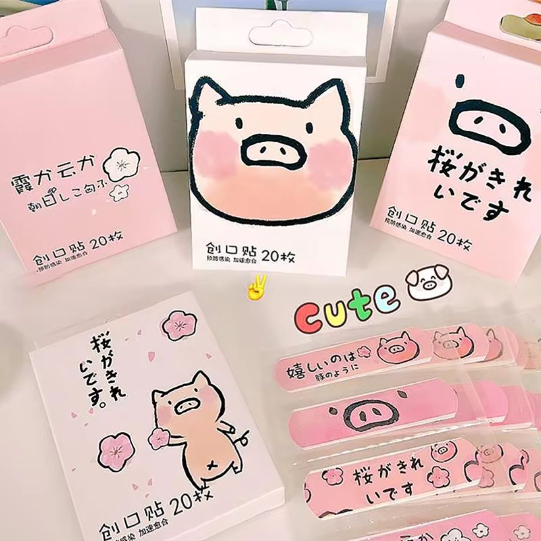 Cartoon Skin Patch Band Aid Strip - 20pcs/box