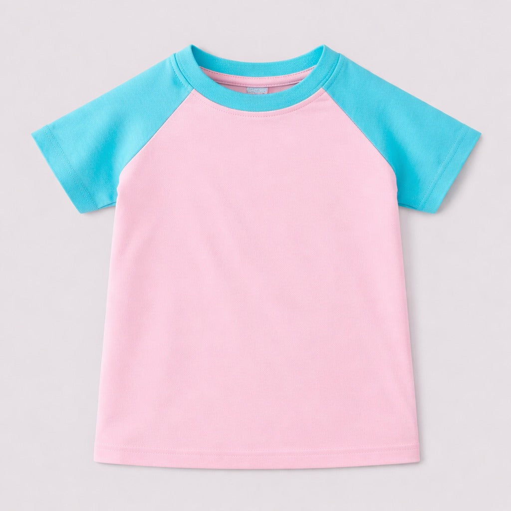 Cotton Candy Splash Kids Short Sleeve T-Shirt Kia & Kel