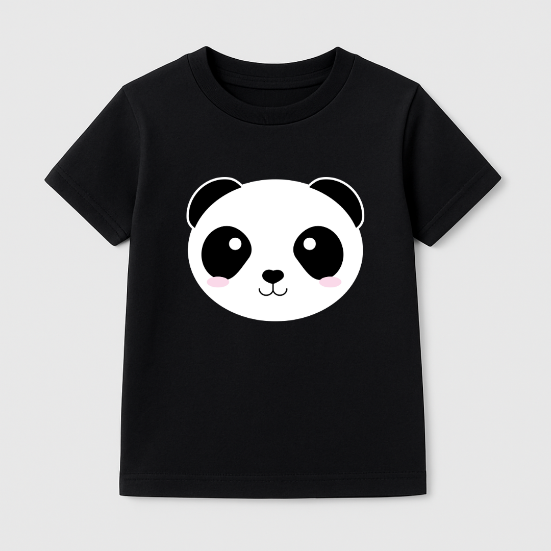 Little Panda Love Kids Short Sleeve T-Shirt Kia & Kel