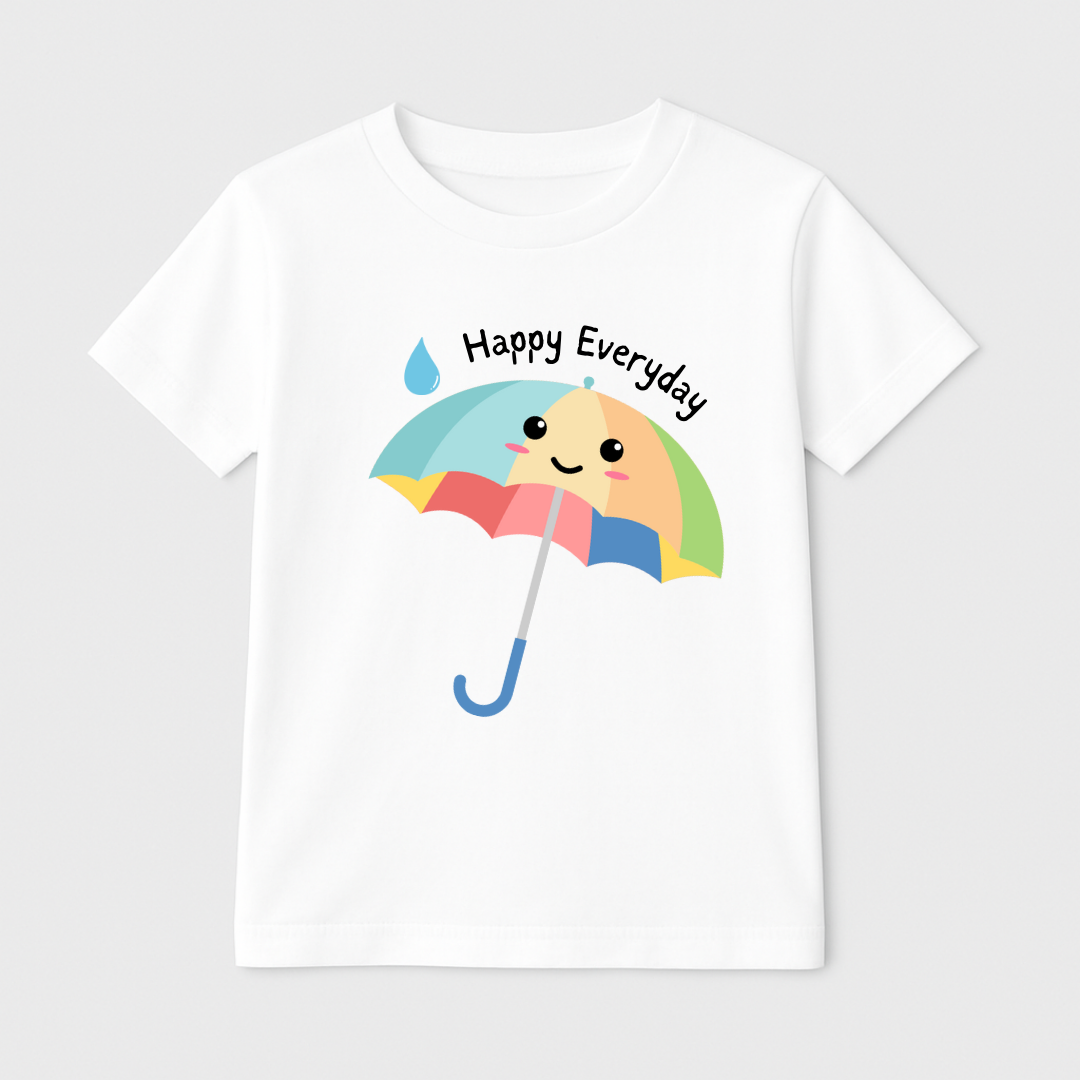 Everyday Happy Kids Short Sleeve T-Shirt Kia & Kel
