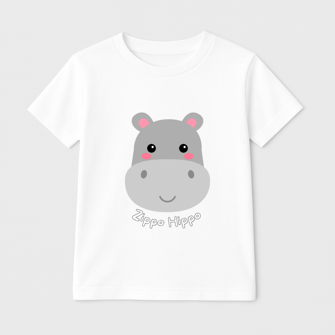 Zippo Hippo Kids Short Sleeve T-Shirt Kia & Kel