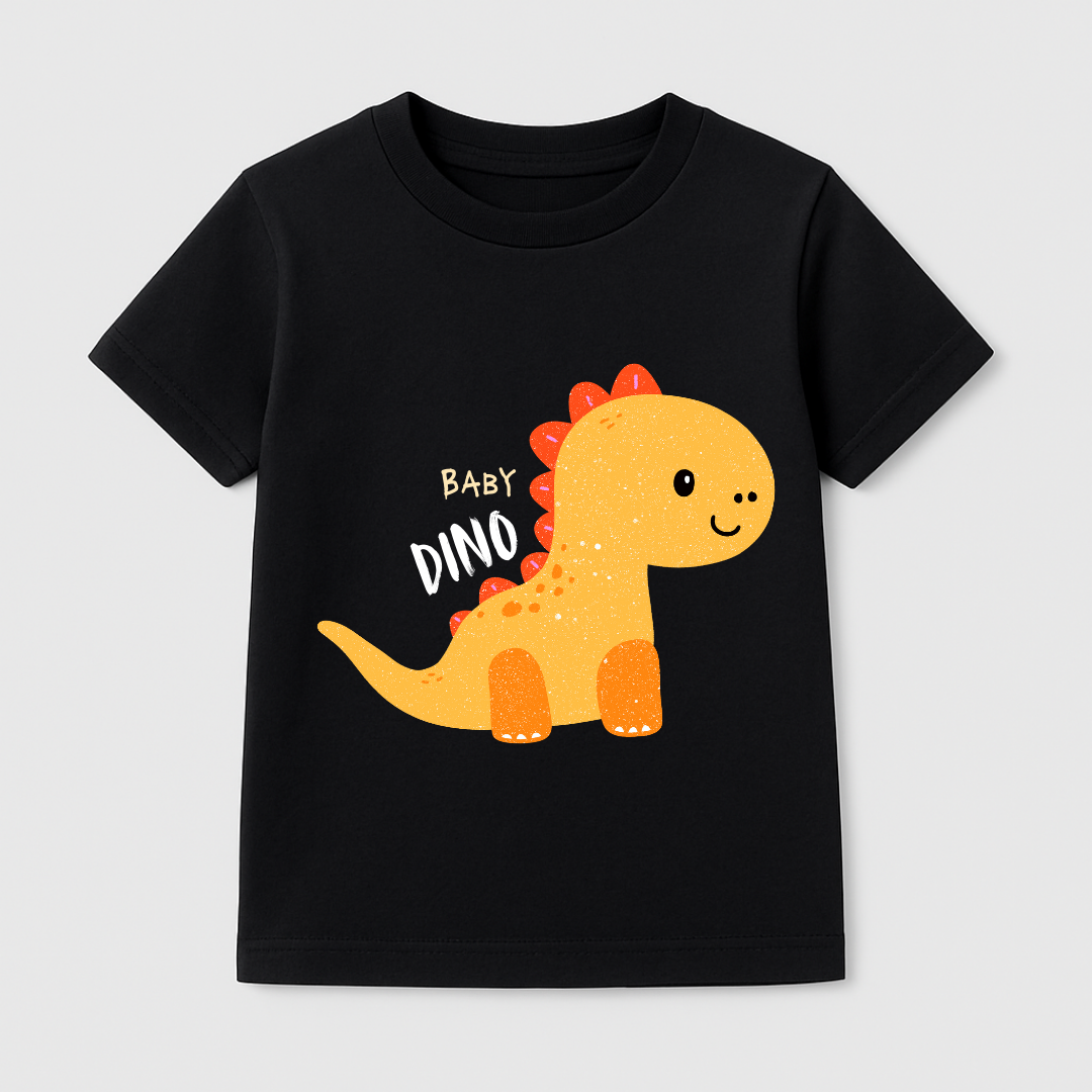 Baby Dino Kids Short Sleeve T-Shirt Kia & Kel