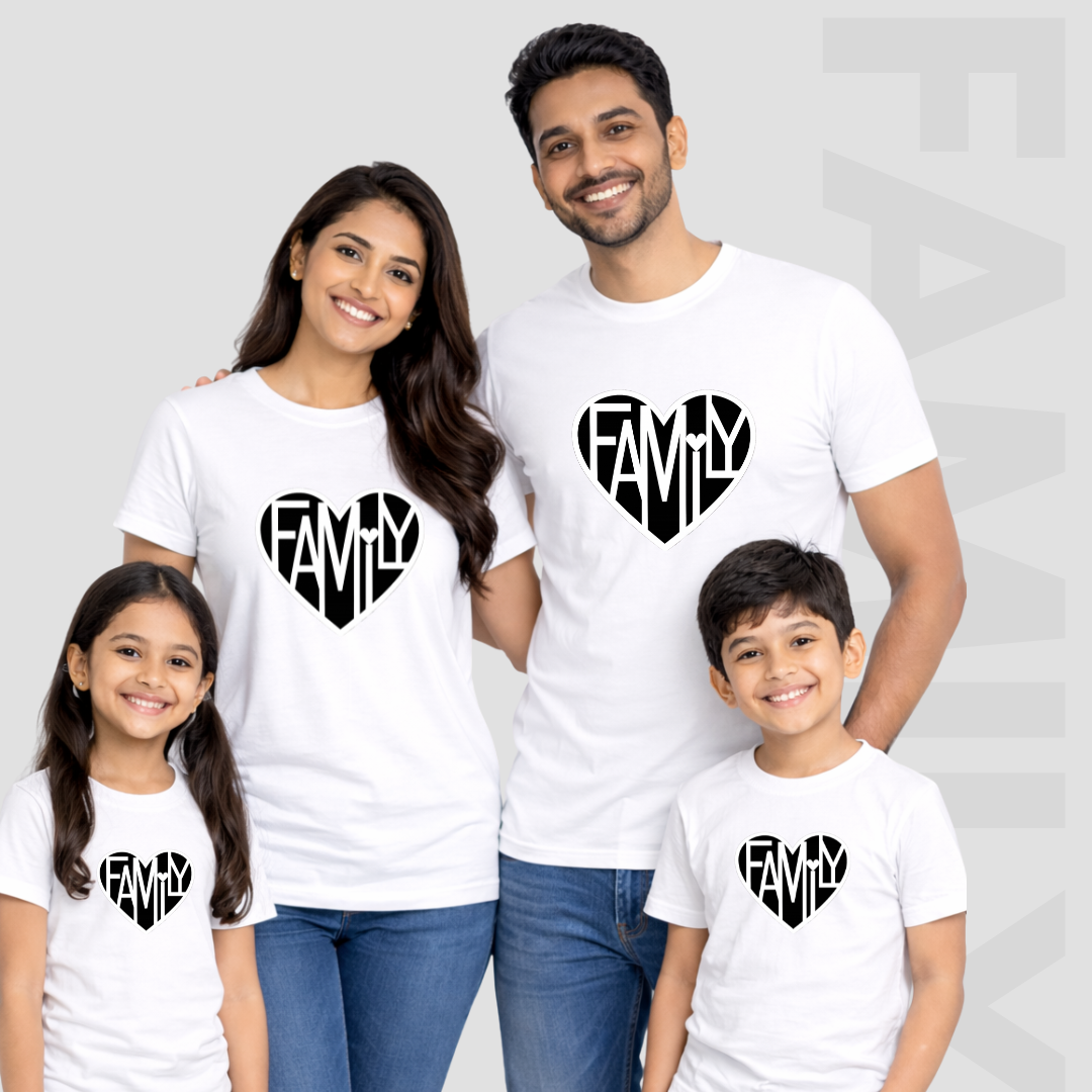 Family Love Family Tees Kia & Kel