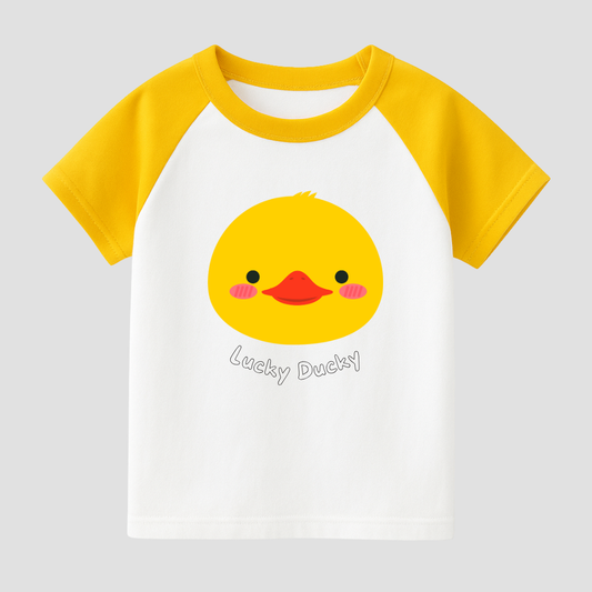 Lucky Ducky Kids Short Sleeve T-Shirt