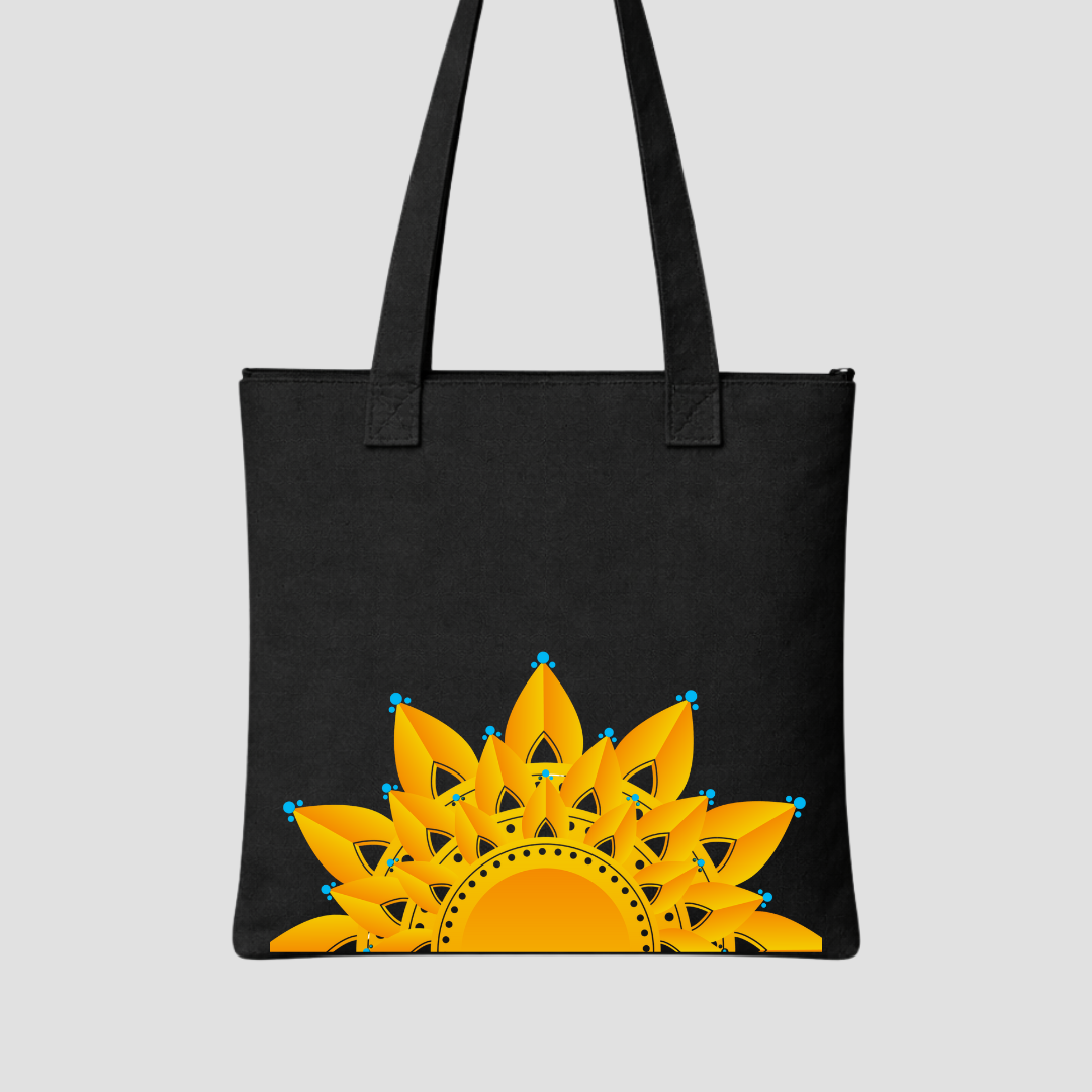 Golden Glow Tote Bags Kia & Kel