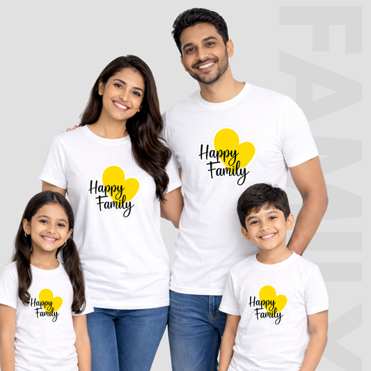 Happy Heart Family Tees