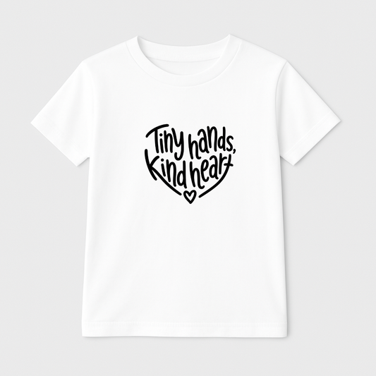 Tiny Kind Heart Kids Short Sleeve T-Shirt