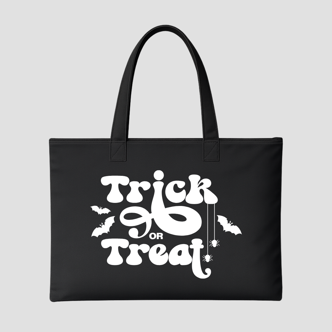 Trick or Treat Large Tote Bags