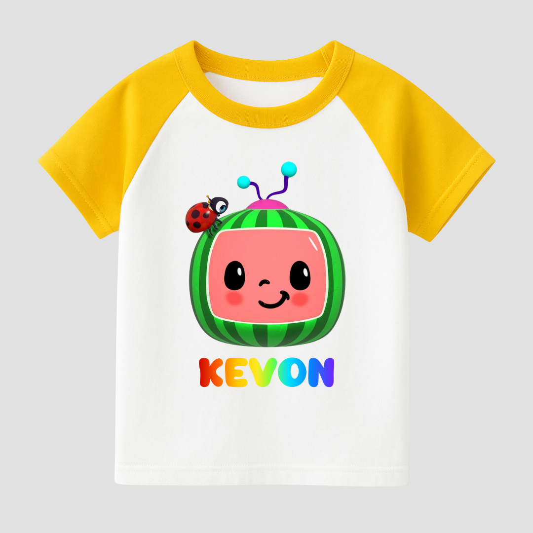 Personalized Short Sleeve Kids T-Shirt