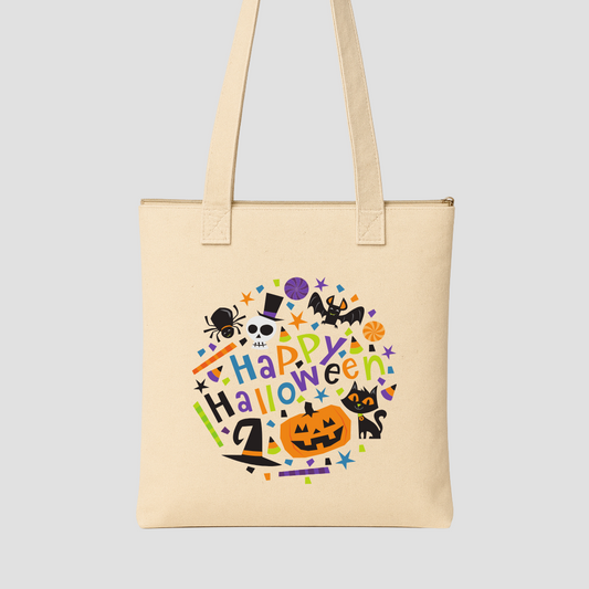Trick or Treat Tote Bags (15.5 × 13.5 inches)